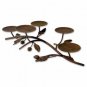 Wrought Iron Leaf Centerpiece-Candle Holder