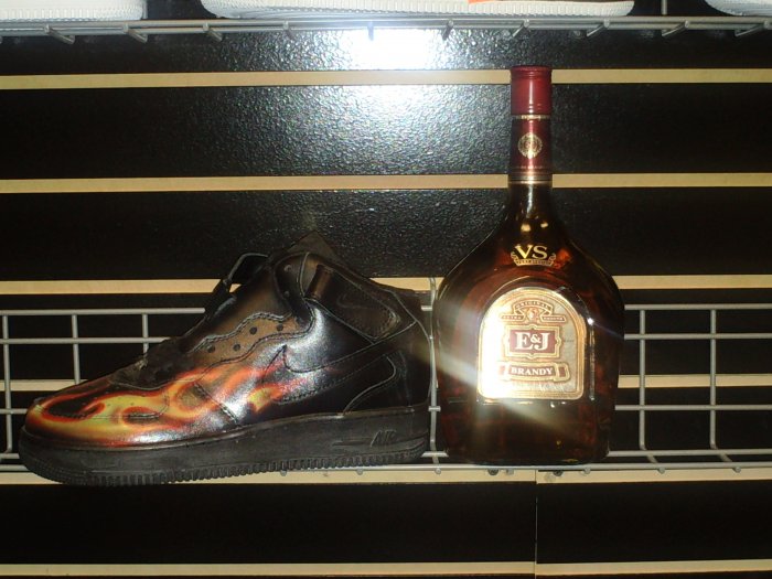 airbrushed air force ones