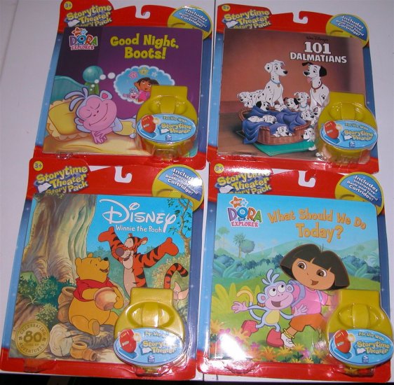 Spinmaster Storytime Theater Story Pack Dora The Explorer What Should