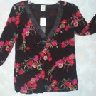 Bnwt Old Navy Maternity Mesh V-neck Sz S