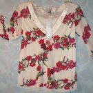 Bnwt Old Navy Maternity Mesh V-neck Sz S