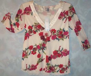 Bnwt Old Navy Maternity Mesh V-neck Sz S