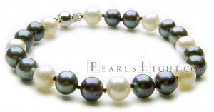 Black&White AA 7-7.5 mm Bracelet