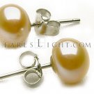 Pink AAA 10.5-11 mm Earrings