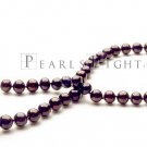 Black AAA 6.5-7.5 mm Necklace