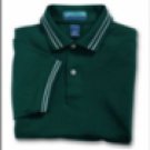 Men's Pine Island 100% Cotton Pique Golf Polo Shirt, Hunter Green sz L Men's Pine Island 100% Cotton Pique Golf Polo Shirt, Hunter Green sz L