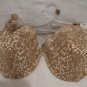 NEW Donna Karan Tan Emroidered Bra, size 36DD
