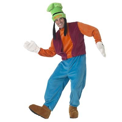 New Disney Goofy Costume for Grown-Ups, Size L