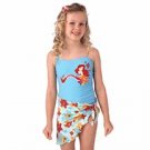 New Disney Ariel Tank Swimsuit with Sarong, size 4T