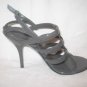 $650 New in Box Authentic GUCCI Women PATENT ASFALTO HEELS SANDALS shoes size 38 B - FREE SHIPPING