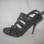 $650 New in Box Authentic GUCCI Women PATENT ASFALTO HEELS SANDALS shoes size 38 B - FREE SHIPPING