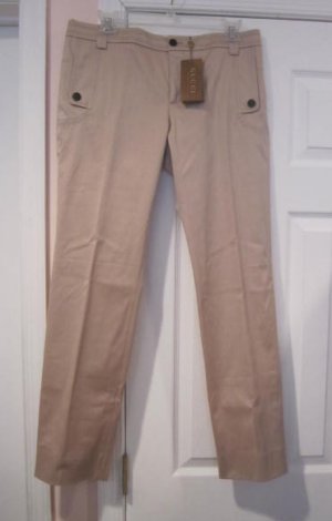 New with TAG Authentic GUCCI WOMEN PANTS CAPRIS sz 44 ITALY- FREE SHIPPING.