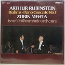"Brahms - Piano Concerto No.1 [Vinyl] Arthur Rubinstein Zubin Mehta