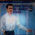 "My Favorite Hymns [Vinyl] Jimmie Rodgers