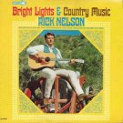 "Bright Lights & Country Music [Vinyl] Rick Nelson