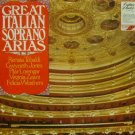 "Great Italian Soprano Arias "Great Italian Soprano Arias