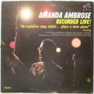 "Amanda Ambrose Recorded Live! "Amanda Ambrose Recorded Live!