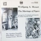 "Mozart The Marriage of Figaro For Woodwinds And String Bass "Mozart The Marriage of Figaro For Woodwinds And String Bass