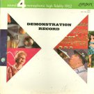 "Demonstration Record [Vinyl]