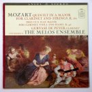 "Mozart: Quintet in A Major for Clarinet and Strings K. 581 / Trio in E - Flat Major for Clarinet Vi "Mozart: Quintet in A Major for Clarinet and Strings K. 581 / Trio in E - Flat Major for Clarinet Vi