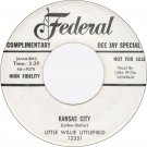 "Kansas City / The Midnight Hour Was Shining [Vinyl]