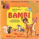 "Walt Disney's Story of Bambi With Songs From The Original Soundtrack of The Motion Picture [Record]