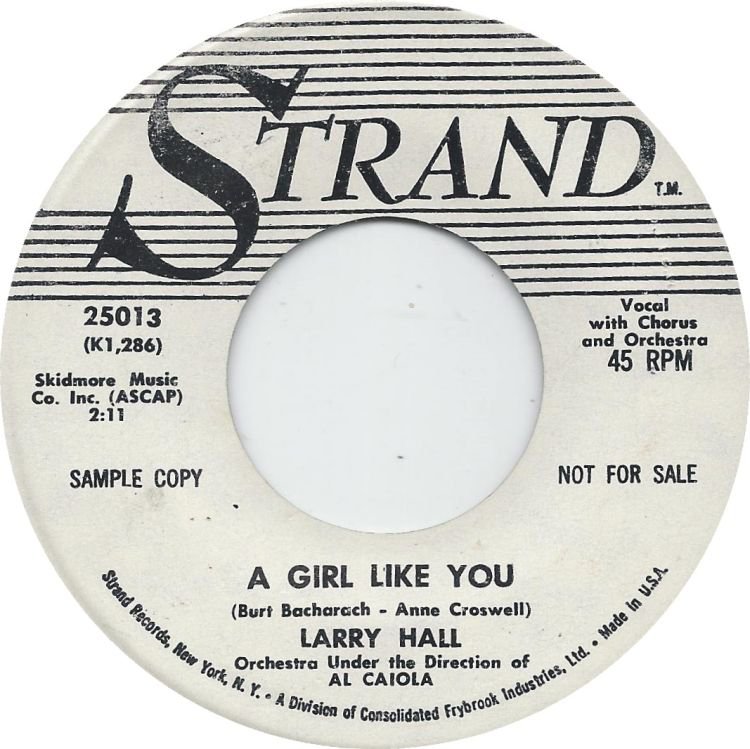 "A Girl Like You / Rosemary [Vinyl]