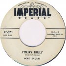 "Yours Truly / Nobody Knows [Vinyl]