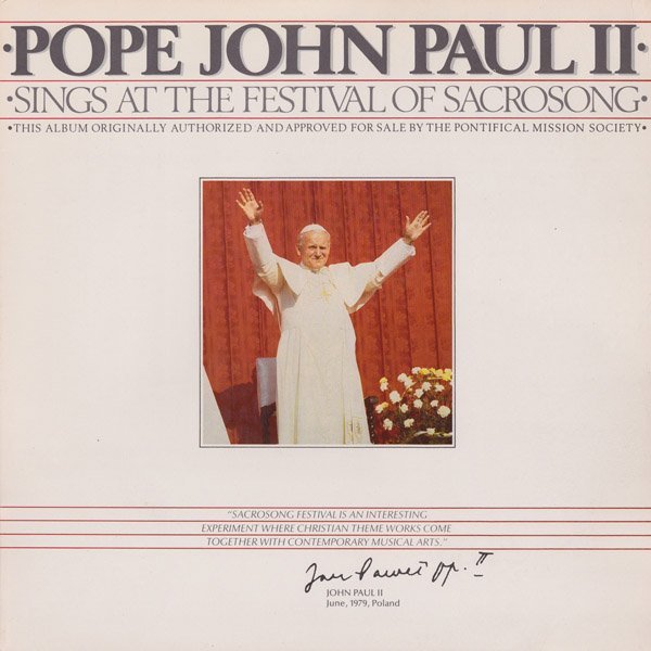 "Sings At The Festival Of Sacrosong [Record]