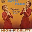 "I've Heard That Song Before [Record]