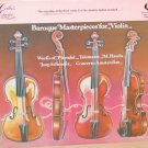 Johann Georg Pisendel / Georg Philipp Telemann / Johann Michael Haydn / Baroque Masterpieces For Vio Johann Georg Pisendel / Georg Philipp Telemann / Johann Michael Haydn / Baroque Masterpieces For Vio