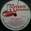 Night And Day / Flamethrower [Shellac] Coleman Hawkins Quartet Featuring Teddy Wilson