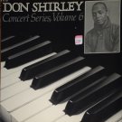 Concert Series Volume 6 [Vinyl] Don Shirley