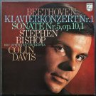 Ludwig van Beethoven: Piano Concerto No.1 Sonata No.5 Op.10 [Vinyl] Stephen Bishop / Colin Davis / B