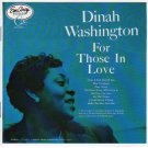 For Those In Love [Audio CD] Dinah Washington