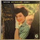 My Thanks to You [Record] Connie Francis