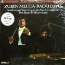 Beethoven Piano Concerto No. 5 Emperor [Record] Zubin Mehta / Israel Philharmonic Orchestra / Radu L