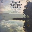 Mozart The Piano Quartets [Vinyl] Mieczyslaw Horszowski And Members Of The Budapest String Quartet