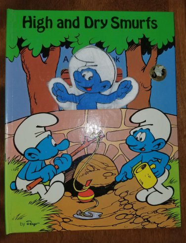 High And Dry Smurf - A Puppet Book (Vintage Children's Book)
