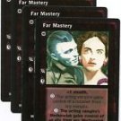 Far Mastery X4 Dominate Jyhad Rare VtES