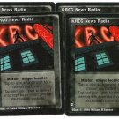KRCG News Radio X4 VtES Jyhad Vampire CCG Trading Card