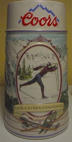 Collectible Coors Numbered Stein