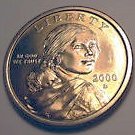 2000 Sacagawea Dollar D-FREE SHIPPING