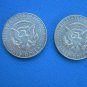Kennedy Silver Half Dollars-1967,1968