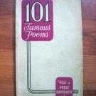 101 Famous Poems-1929-SALE