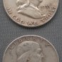 6 USA Silver Half Dollars-90% Silver