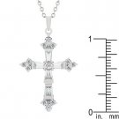 New Brillant CZ Cross Pendant