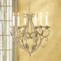 New Wrought Iron Royality's Chandilier