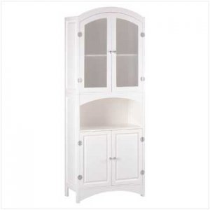 New Linen Cabinet White