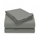 1000-TC Queen Sheet Set Light Gray Egyptian Cotton